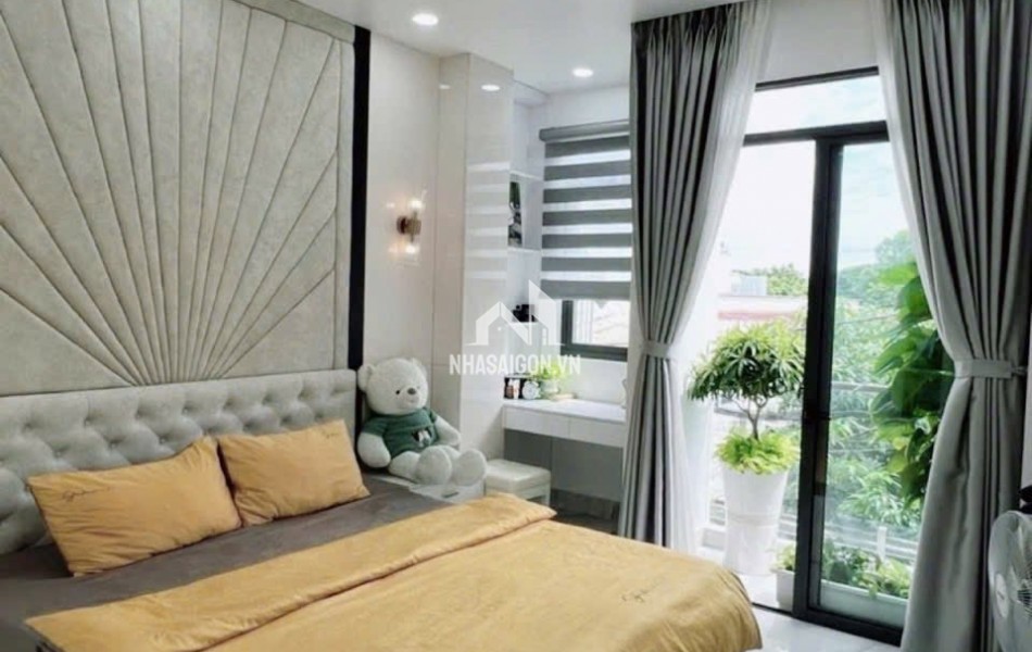 BÁN NHÀ TRUNG TÂM BÌNH THẠNH - Hẻm Xe Hơi Nơ Trang Long, 60m², Full Nội Thất Cao Cấp